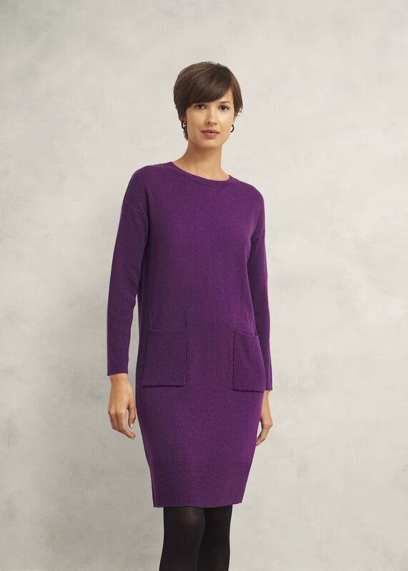 Devora Knitted Dress With Cashmere