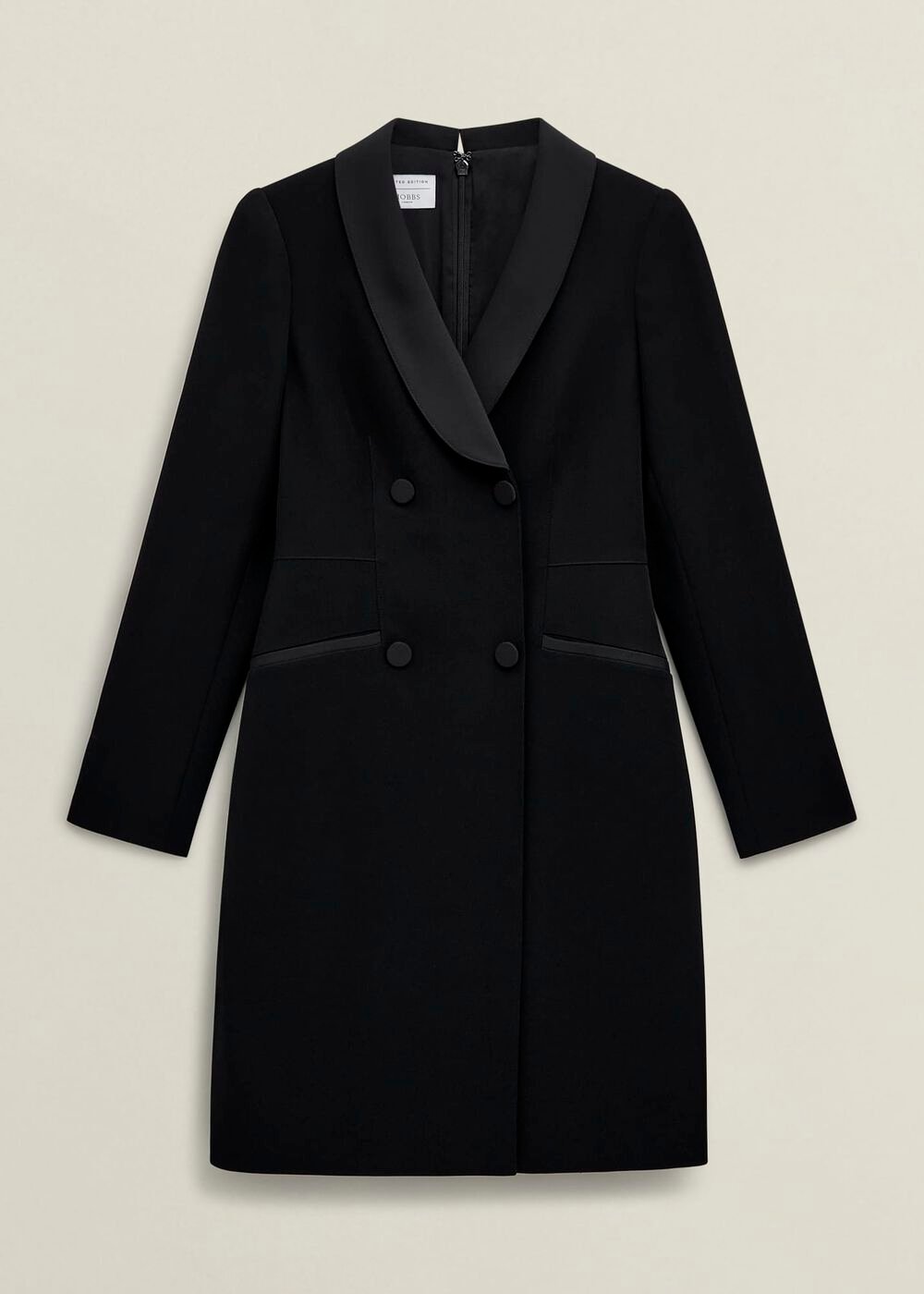 Buckingham Dress, Black, hi-res