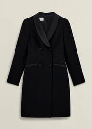 Buckingham Dress, Black, hi-res