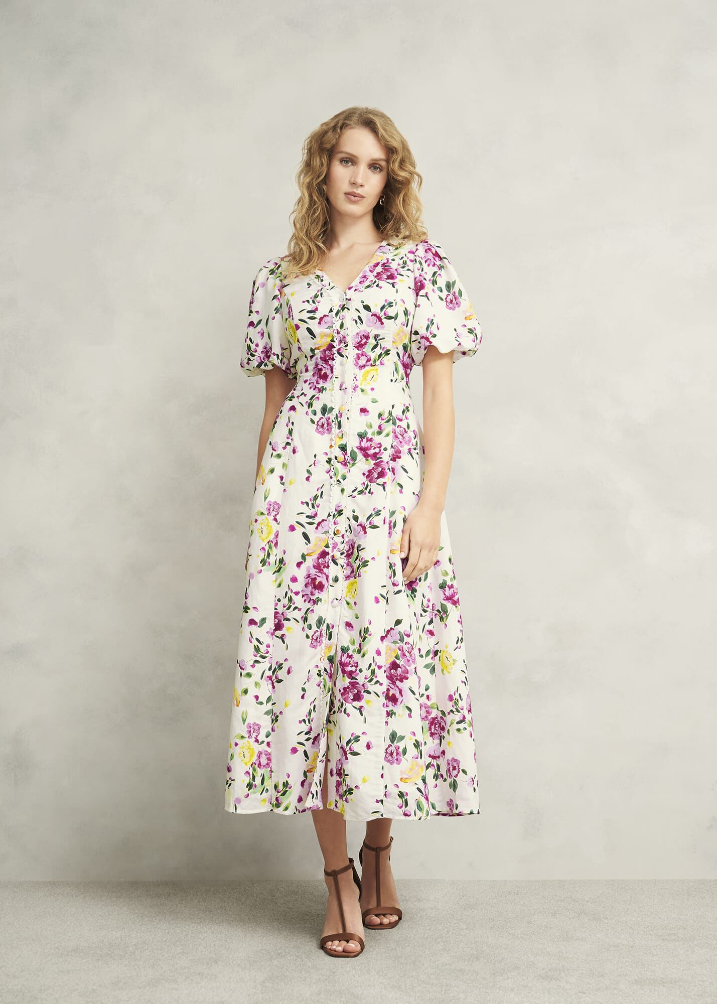 【HOBBS LONDON】Petite Taylor Linen Dress プチ リネンドレス Petite Taylor Linen Dress | Hobbs US |