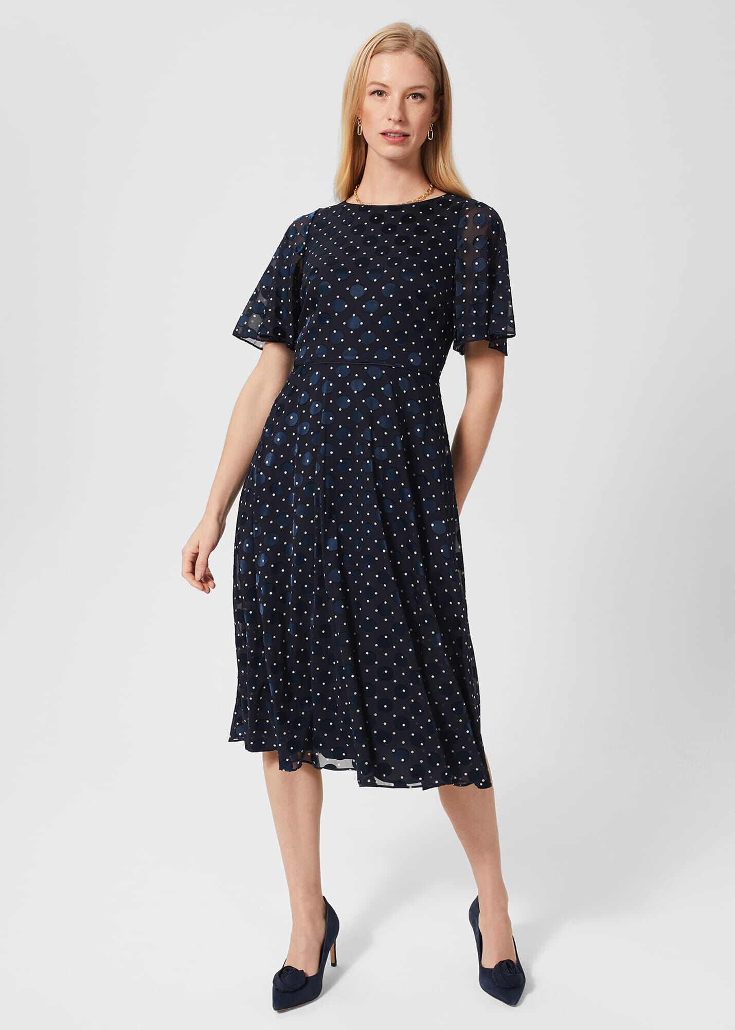 Petite Ceira Spot Dress