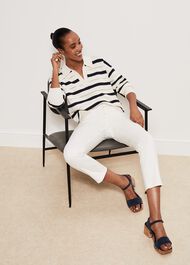 Iva Crop Jeans, Milky White, hi-res