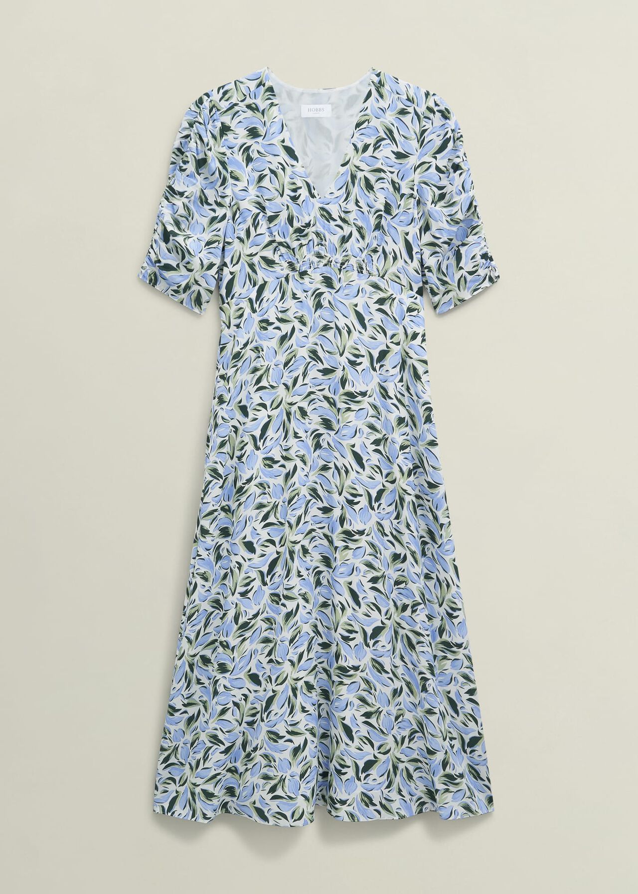 Bonnie Midi Tea Dress, Ivory Multi, hi-res