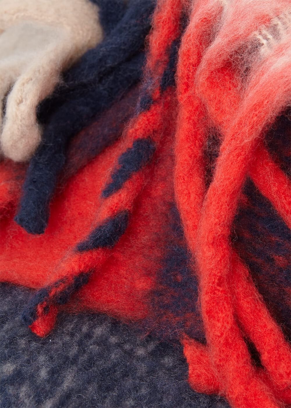 Polly Scarf, Navy, hi-res