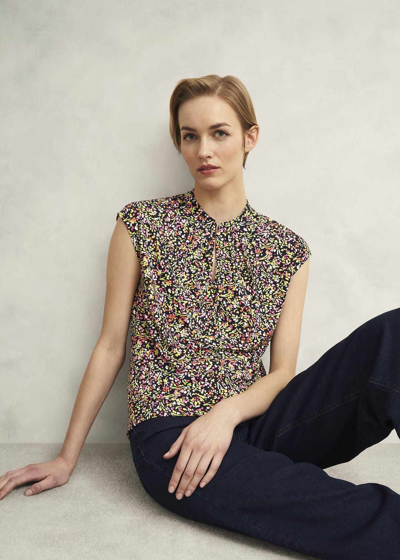Hobbs Maeve Printed Top