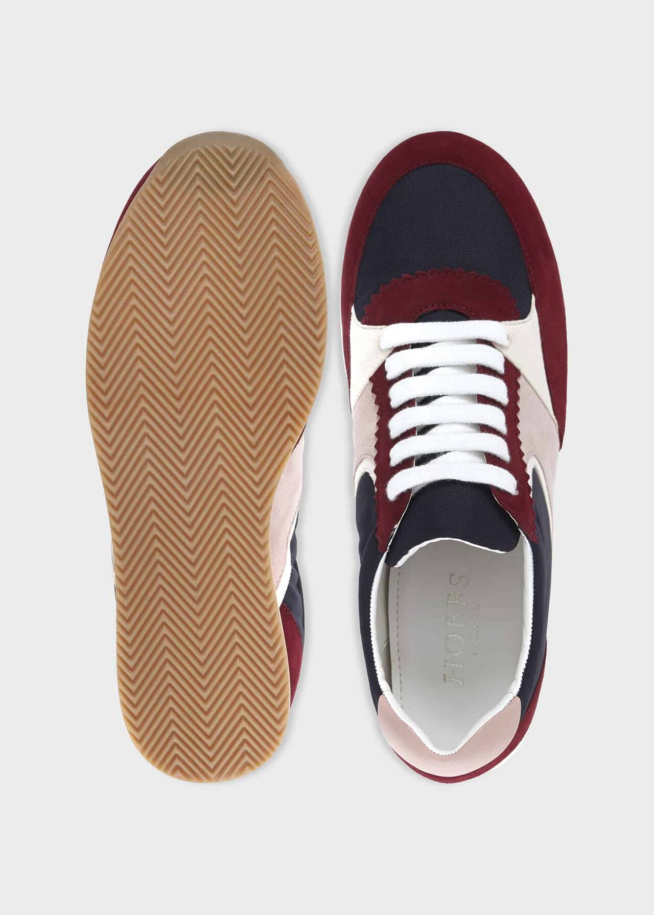 Mara Sneakers, Burgundy, hi-res