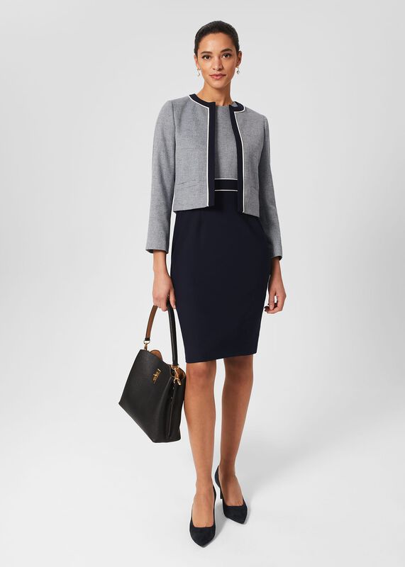 Petite Steph Dress Suit Outfit