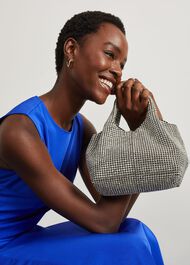 Mayfair Jewel Bag, Silver, hi-res