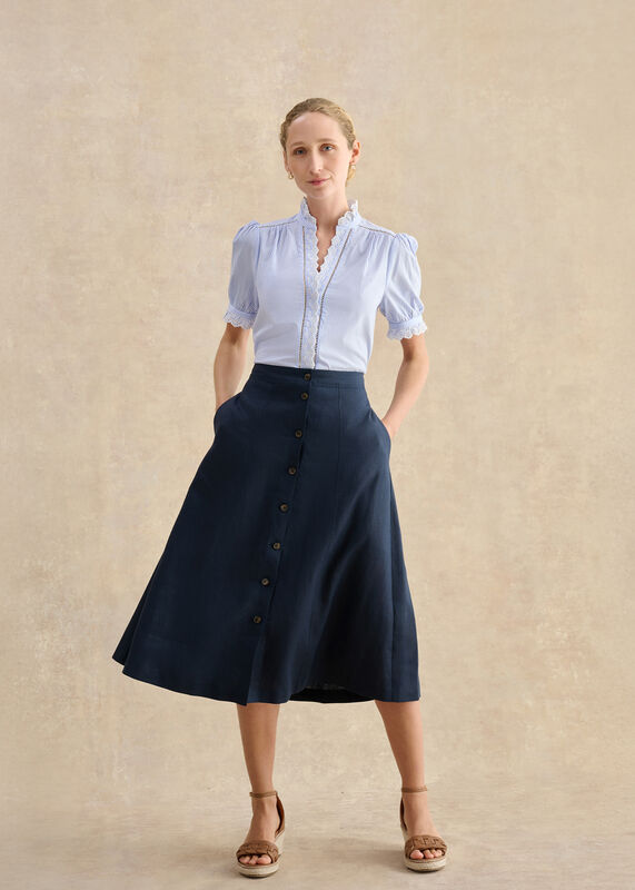Tonica Linen Skirt