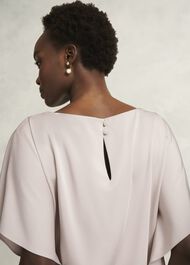 Delora Blouse, Oyster, hi-res