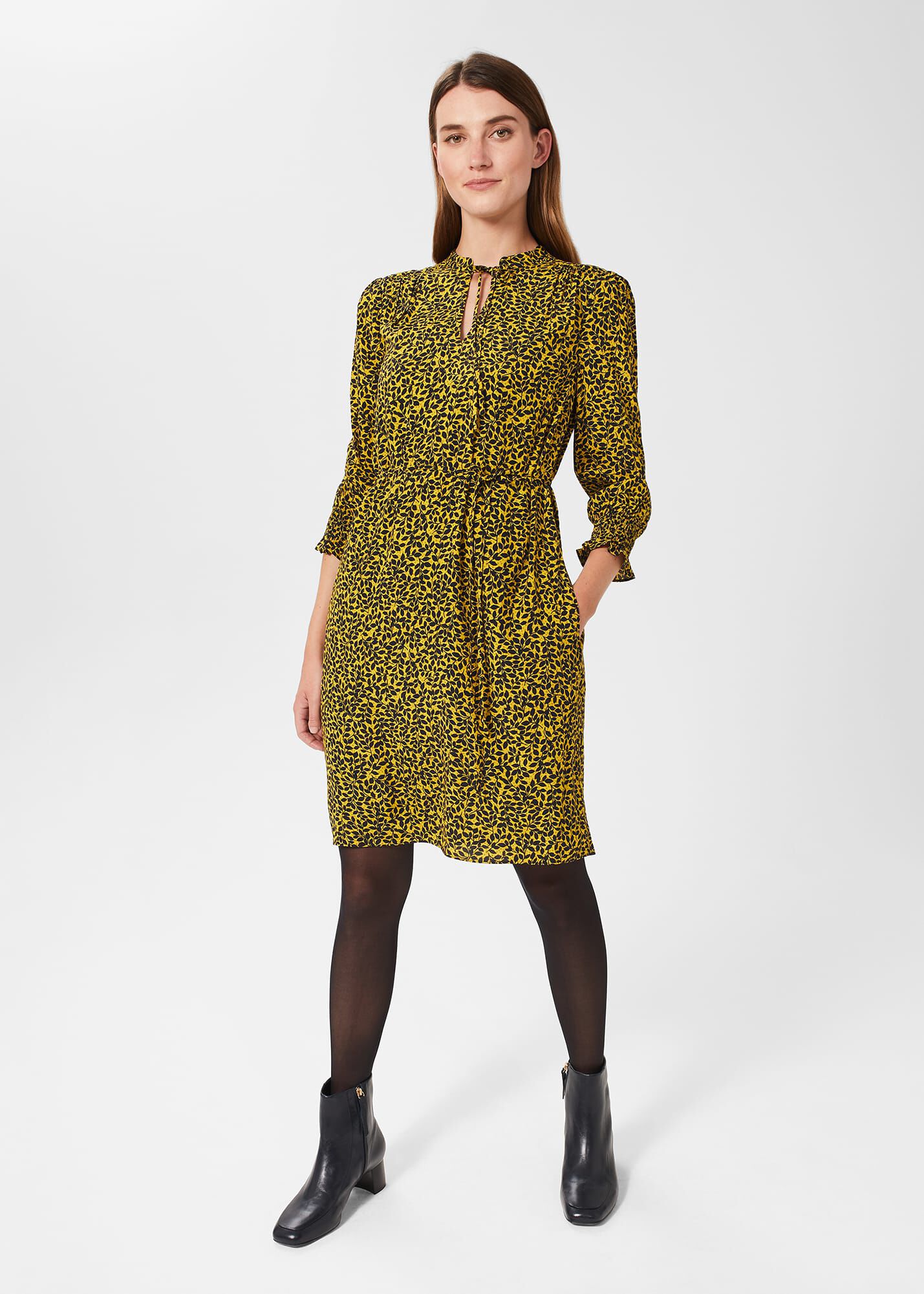 Hobbs leopard dress online