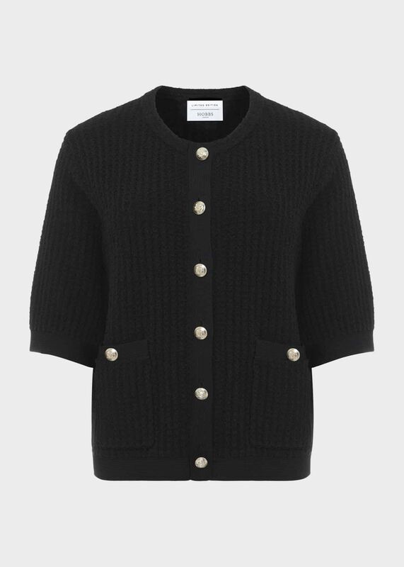 Ainsley Cotton Blend Knit Jacket