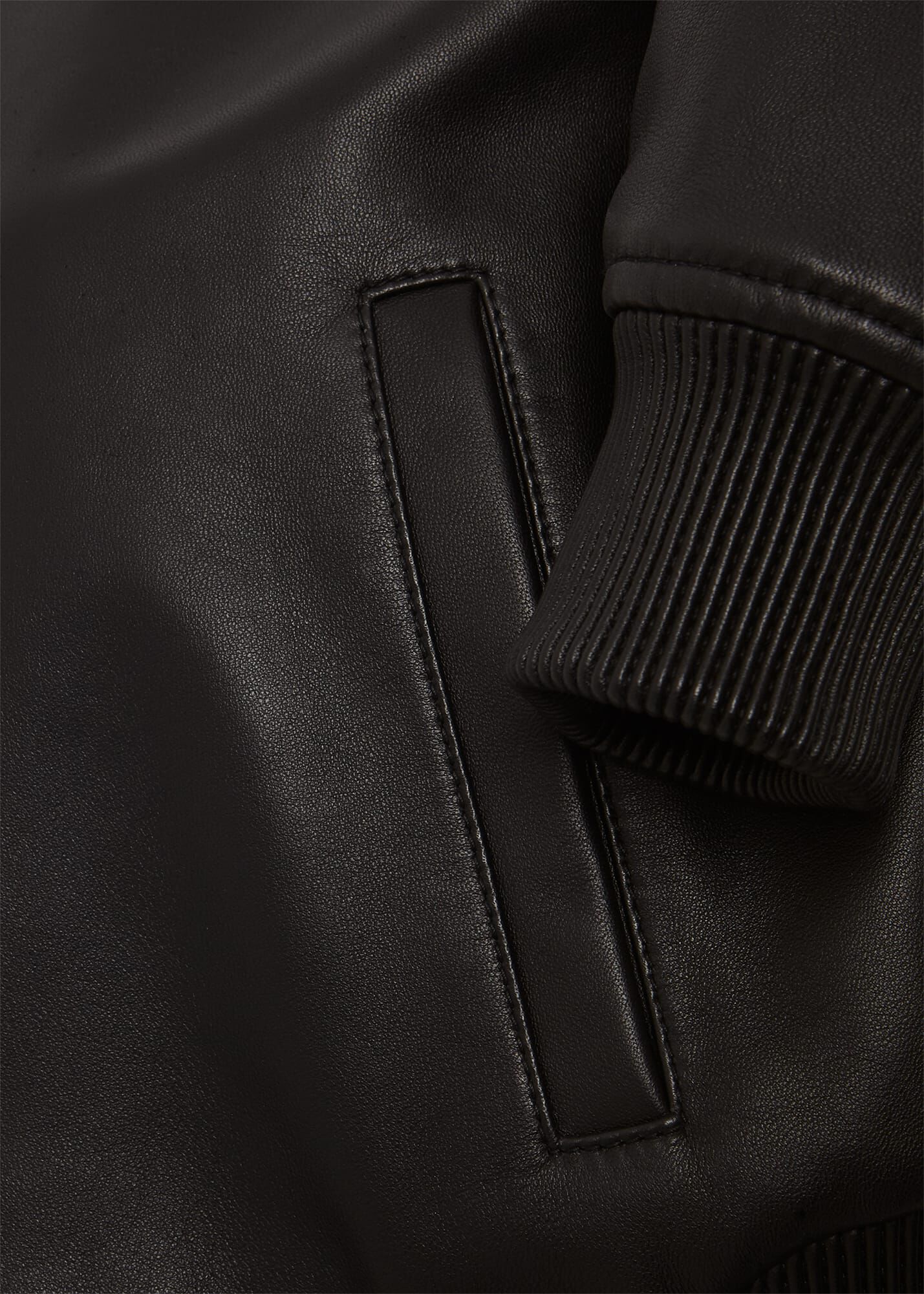 Buy Ballsy Biker Brown And Black Leather Jacket With Wax