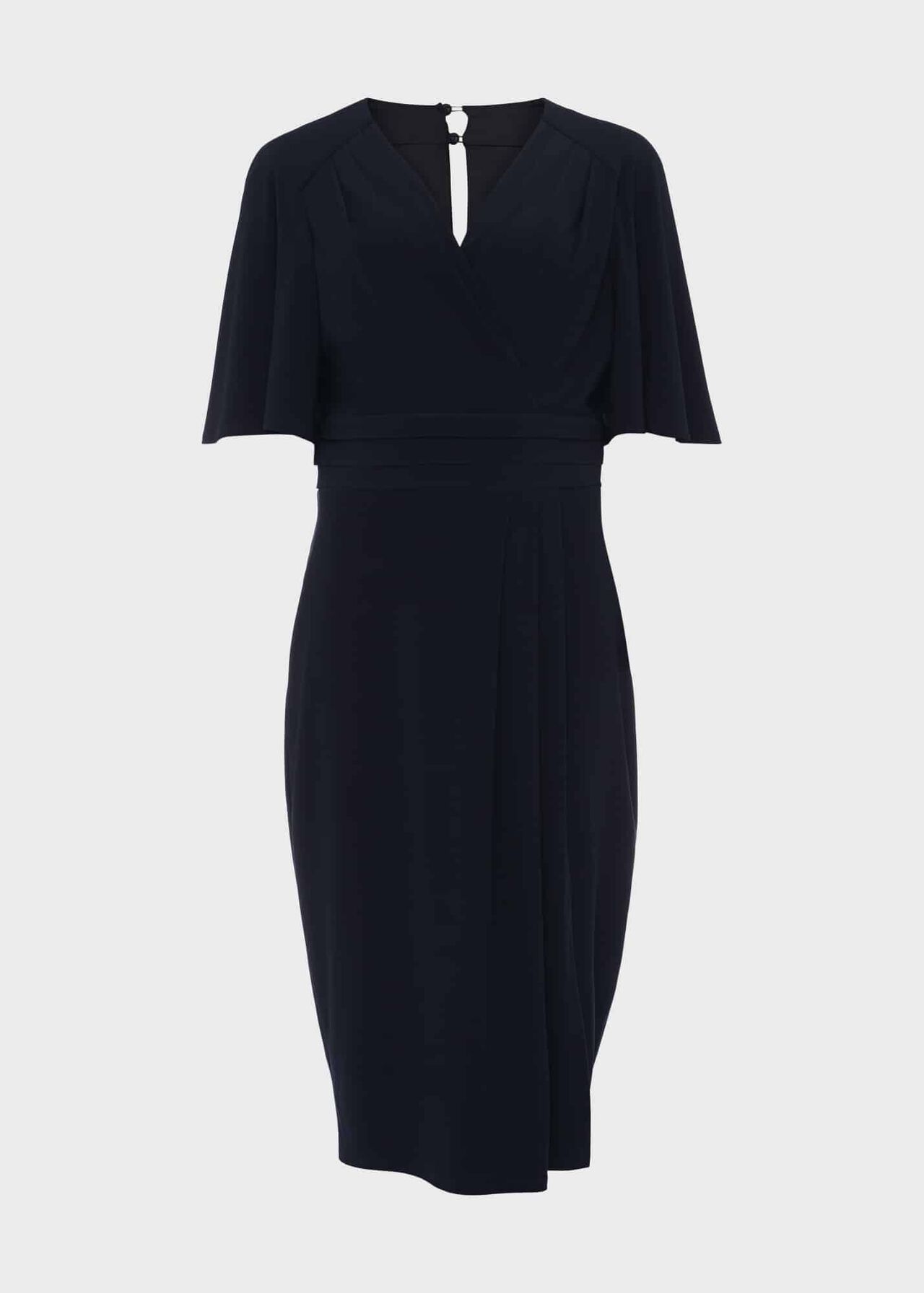 Coralie Jersey Shift Dress, Midnight Navy, hi-res