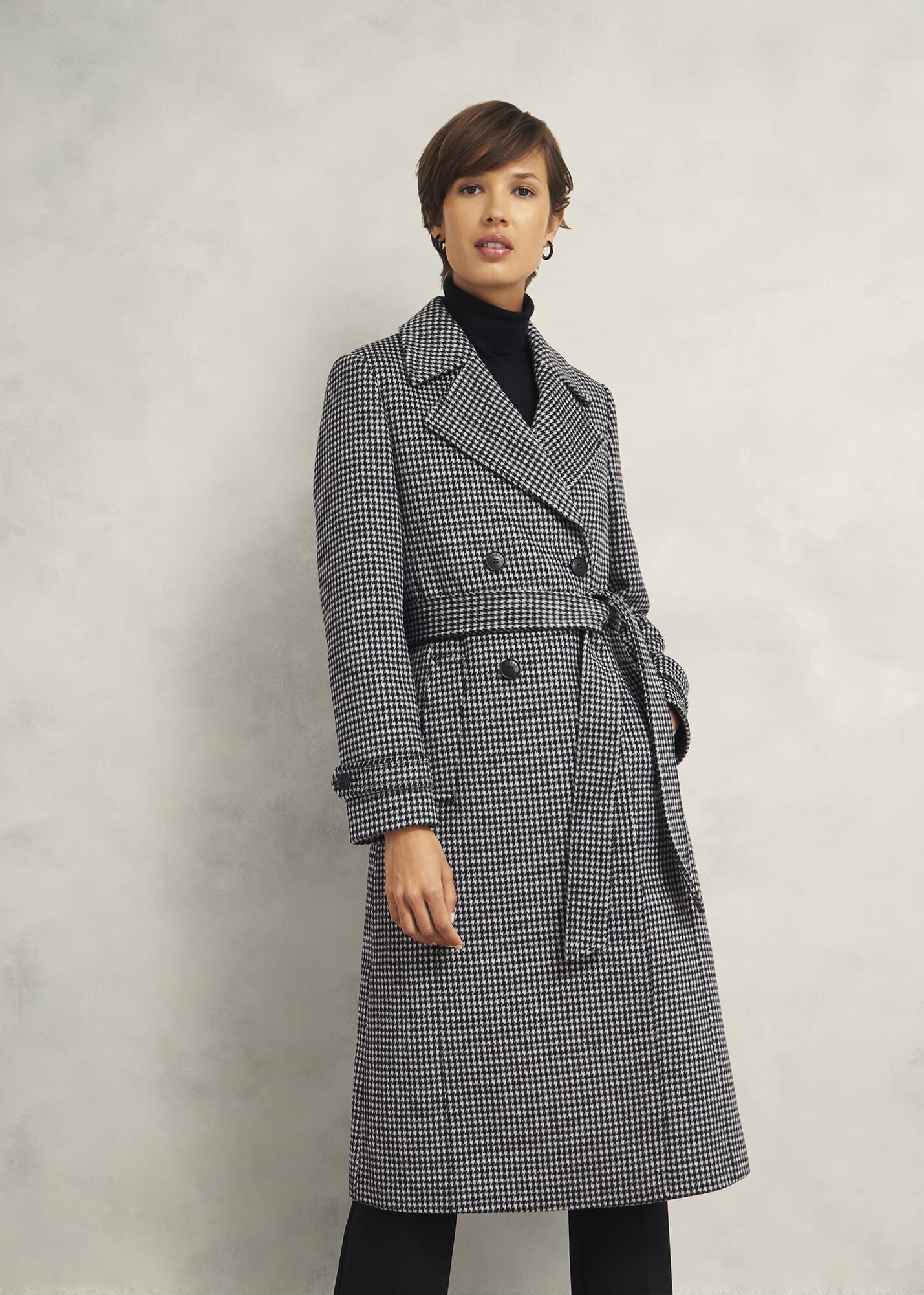 Bromley Coat With Wool | Hobbs US |