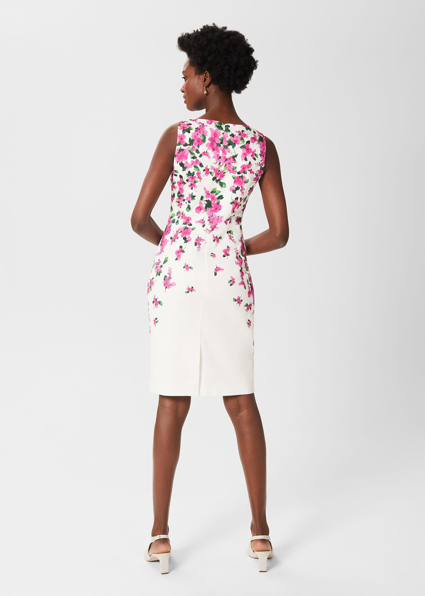 Fiona Cotton Blend Shift Dress