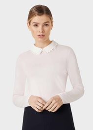Liv Top, Pale Pink Ivory, hi-res