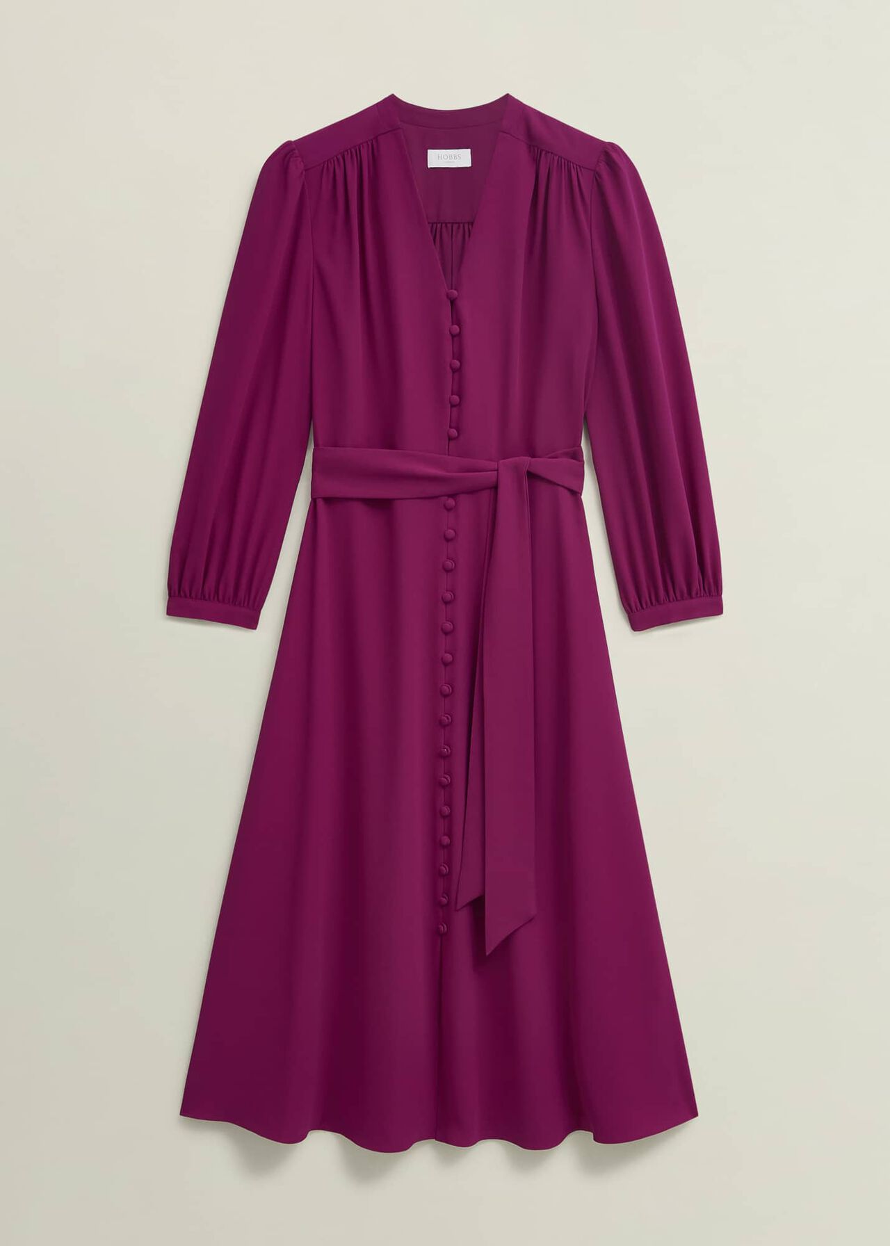 Petite Magnolia Dress, Cerise Pink, hi-res