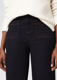 Karis Wide Leg Jeans, Indigo, hi-res