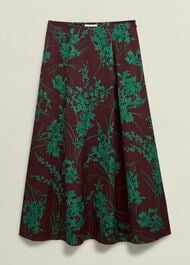 Grasmere Skirt, Brown Green, hi-res