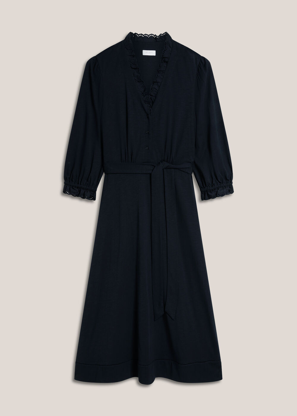 Arya Jersey Dress, True Navy, hi-res