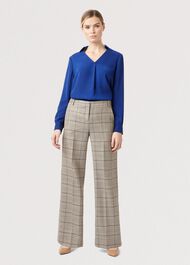 Philippa Blouse, Cobalt, hi-res