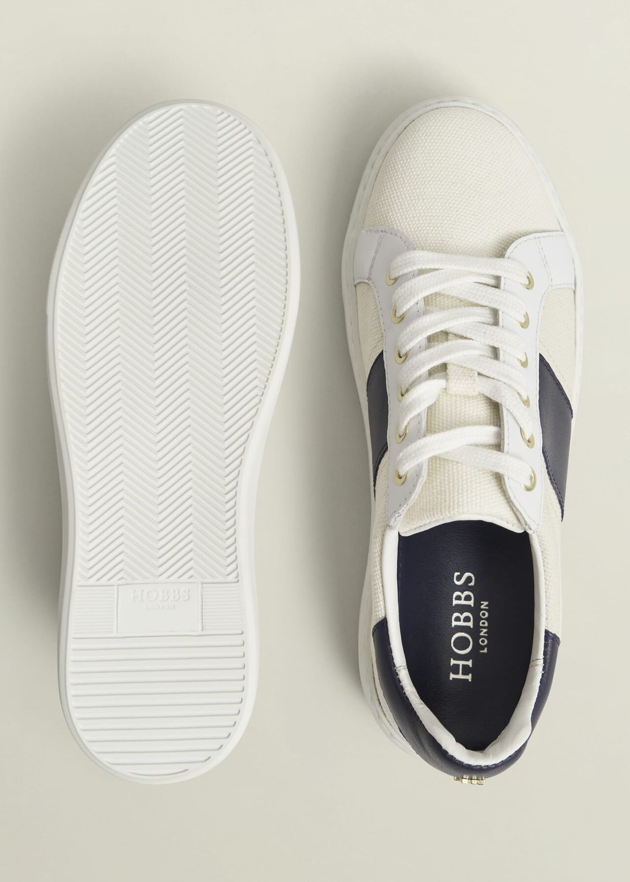 Sutton Sneakers, Natural Navy, hi-res