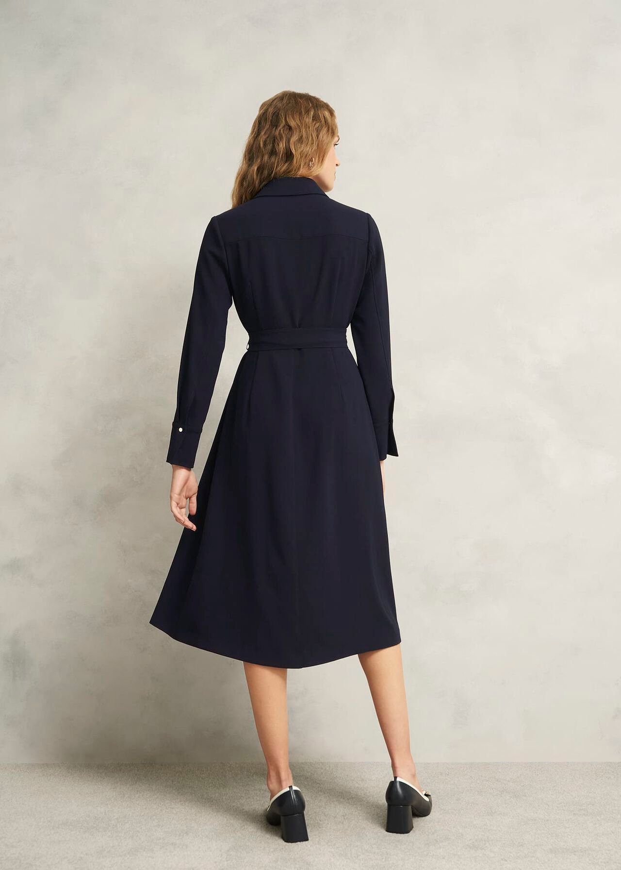 Myla Dress, Navy, hi-res