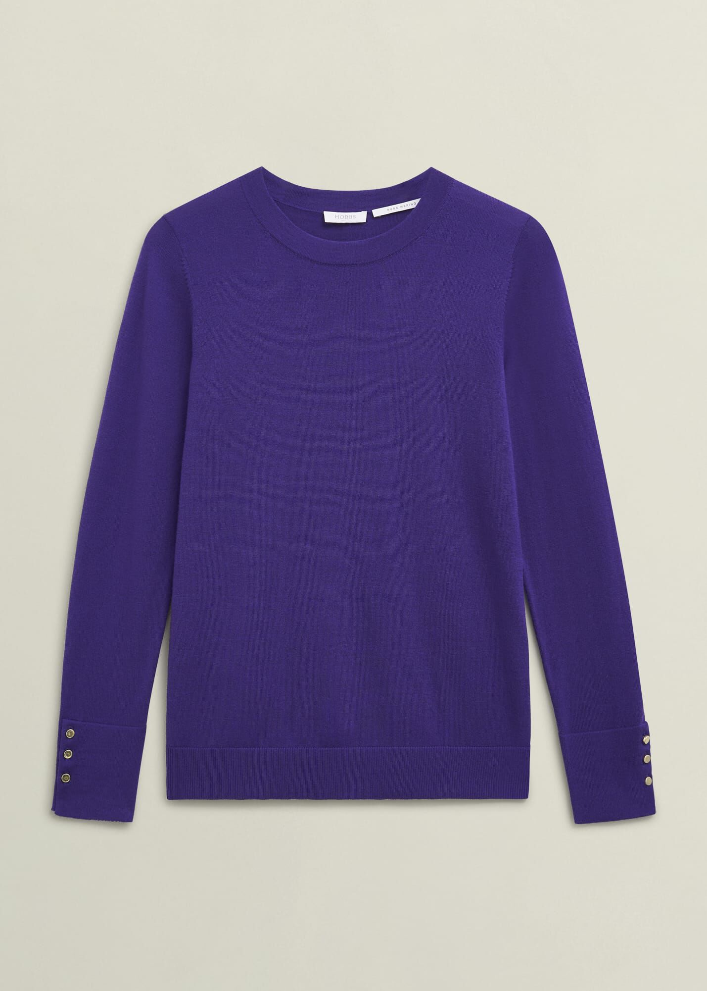 ホブズ HOBBS PENNY JUMPER （PURPLE） Penny Merino Wool Jumper | Hobbs UK |