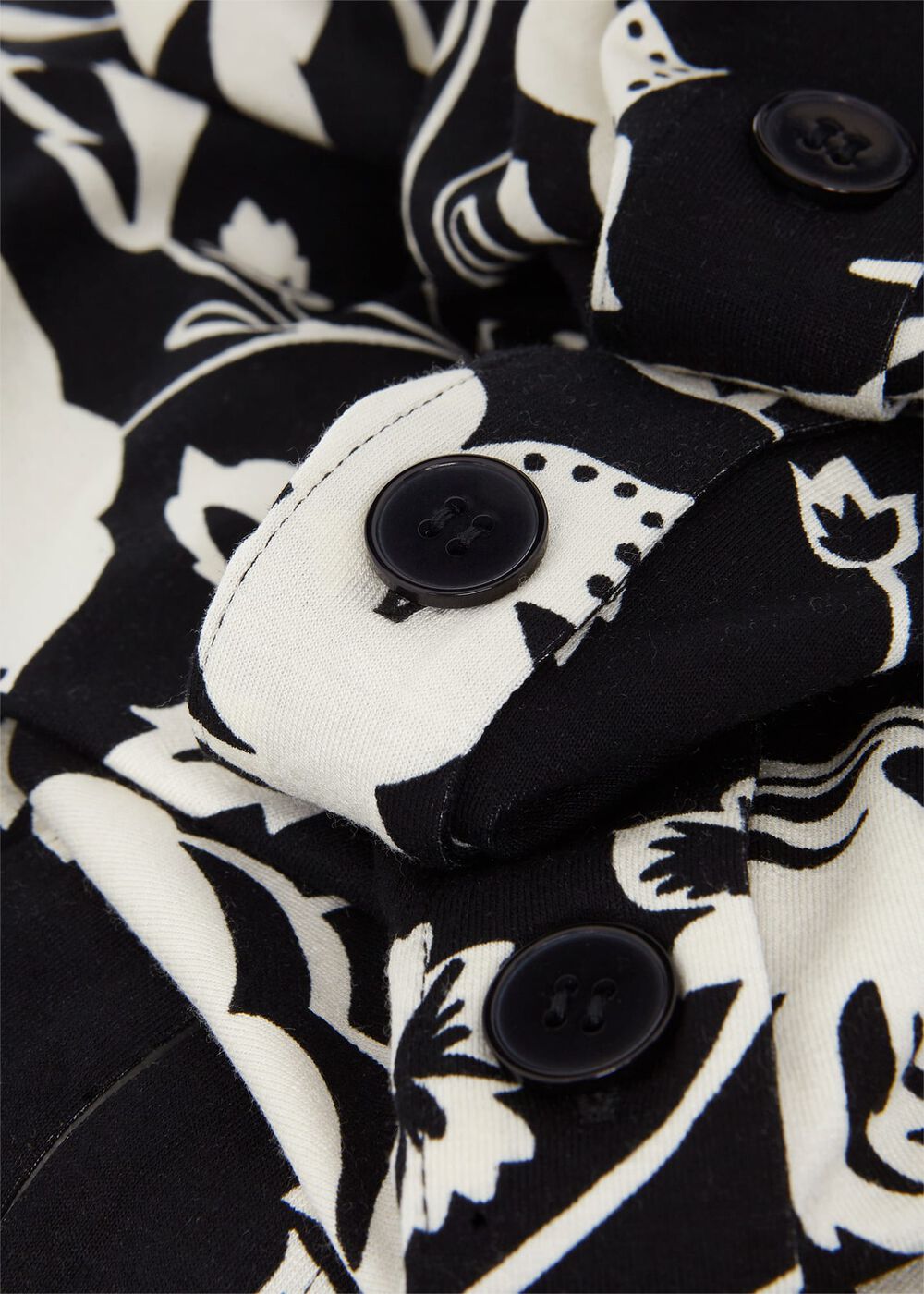 Joanna Dress, Black Cream, hi-res