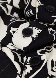 Joanna Dress, Black Cream, hi-res