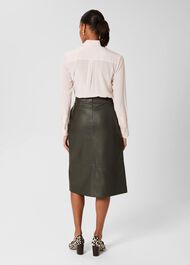 Eva Silk Shirt, Oyster Pink, hi-res