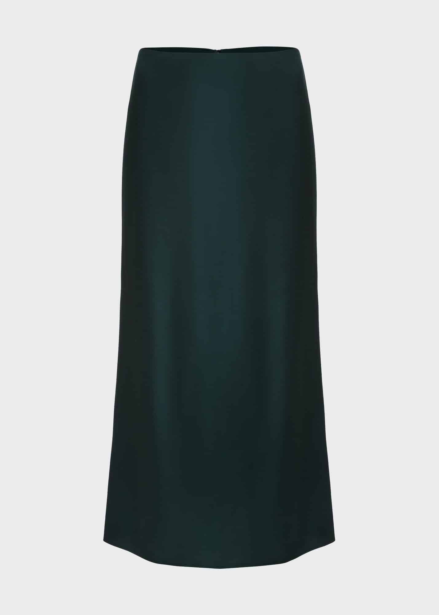 Hobbs bronte cord skirt dark green top