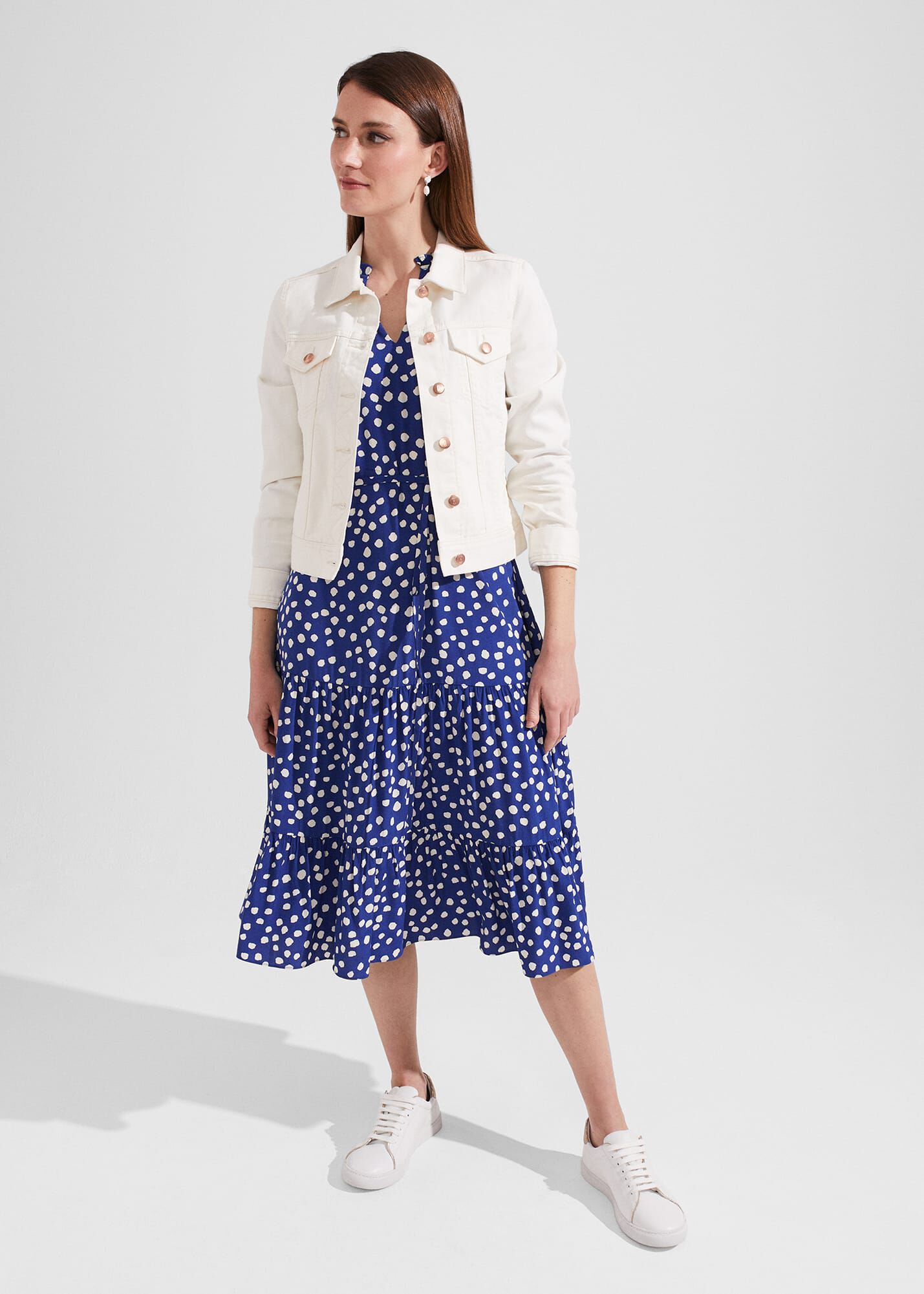 Hobbs adela store dress