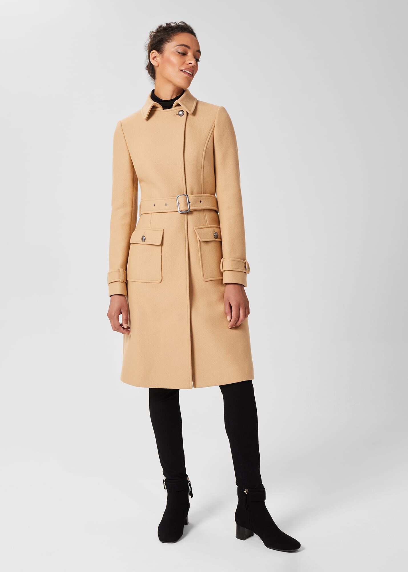 Hobbs Romy Coat Camel 2024 ozogama.lt