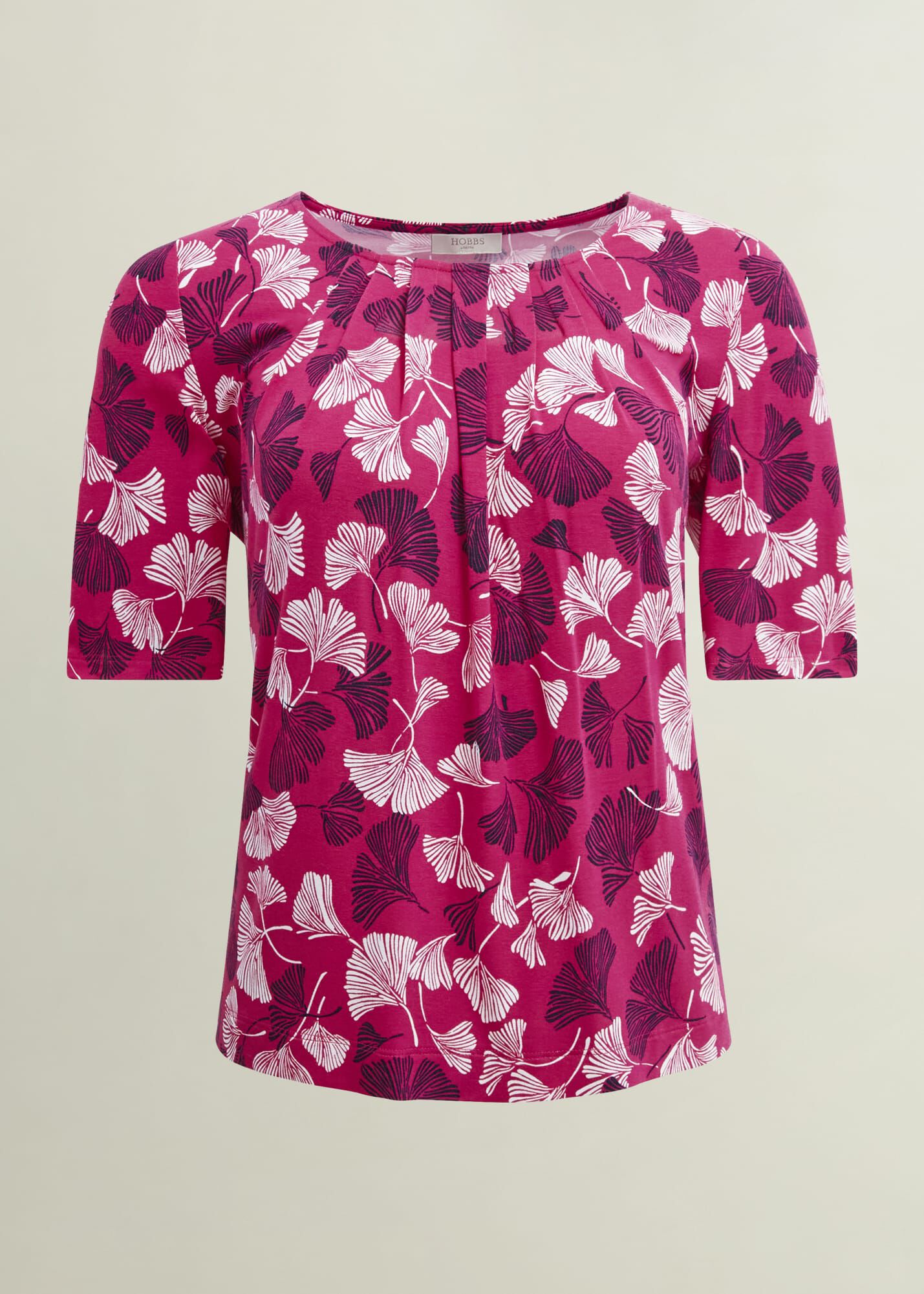 ホブズ HOBBS JACQUELINE PRINTED TOP （PINK MULTI） Jacqueline Printed Top | Hobbs US |