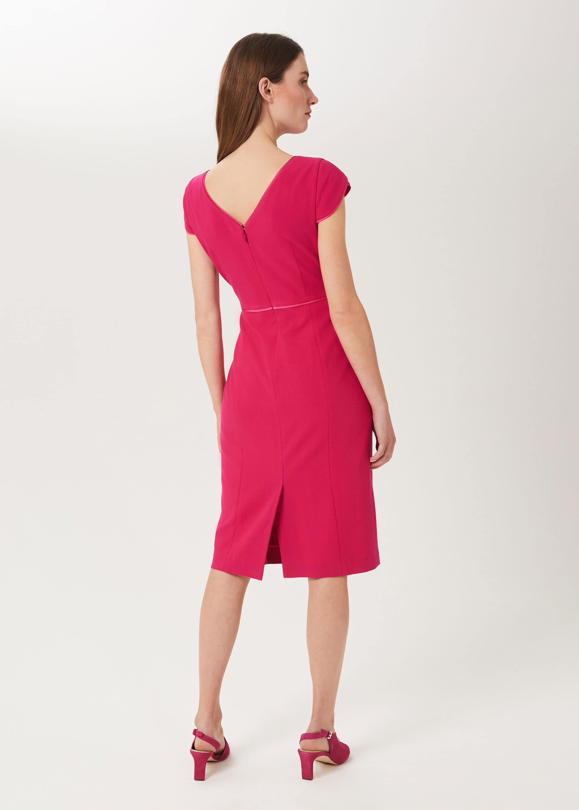 Fuchsia shift hotsell dress