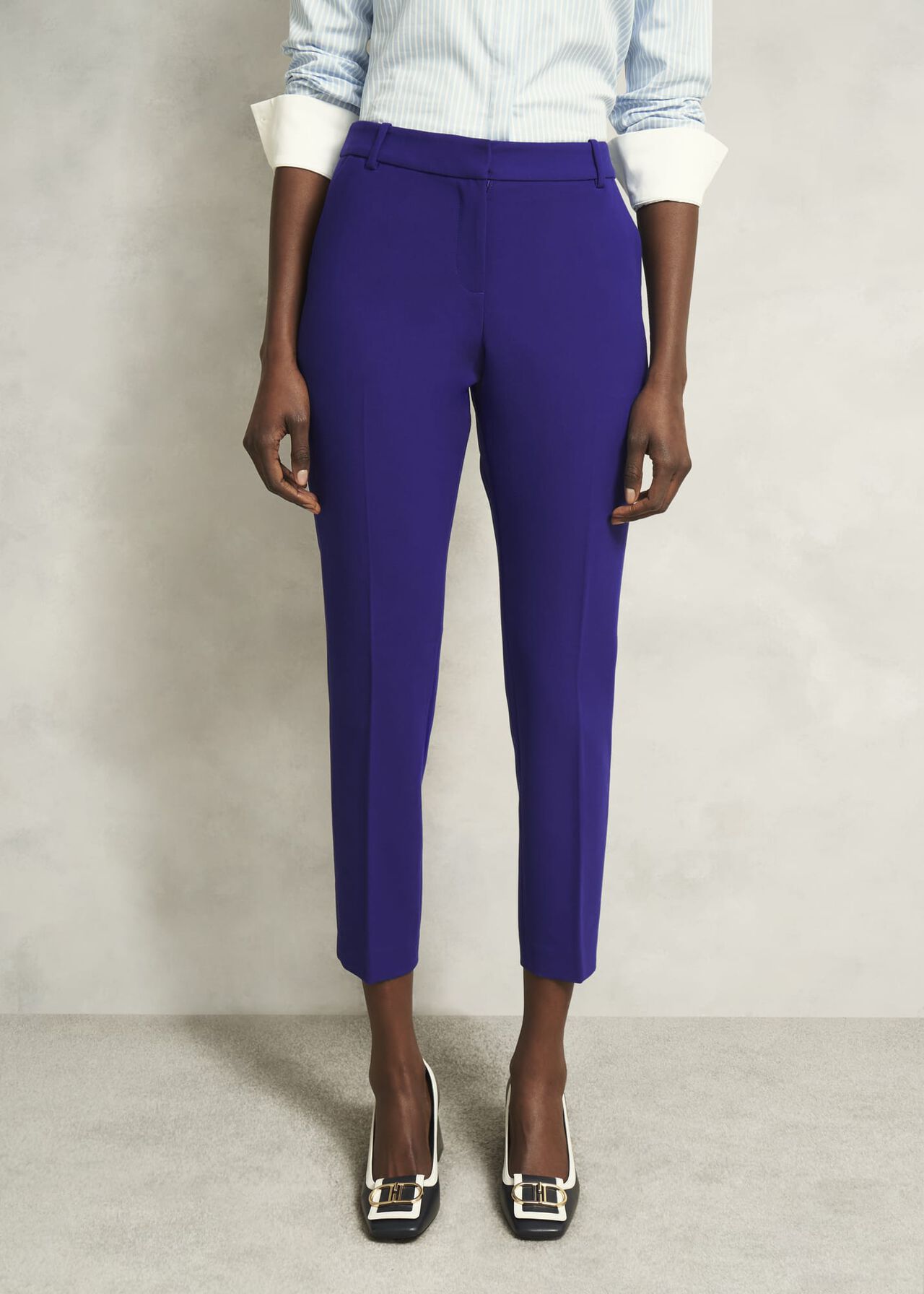 Katia Tapered Pants, Cobalt Blue, hi-res