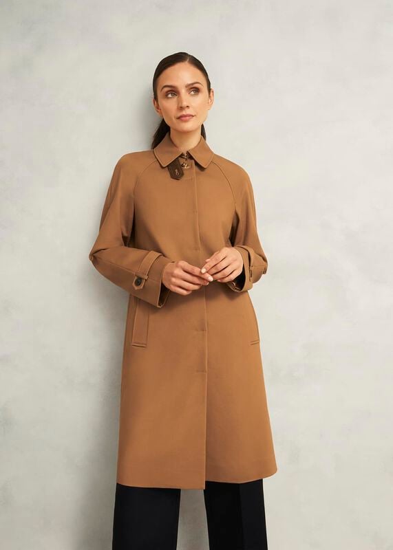 Vienna Shower Resistant Trench Coat