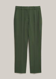 Bess Wide Leg Trousers, Khaki, hi-res