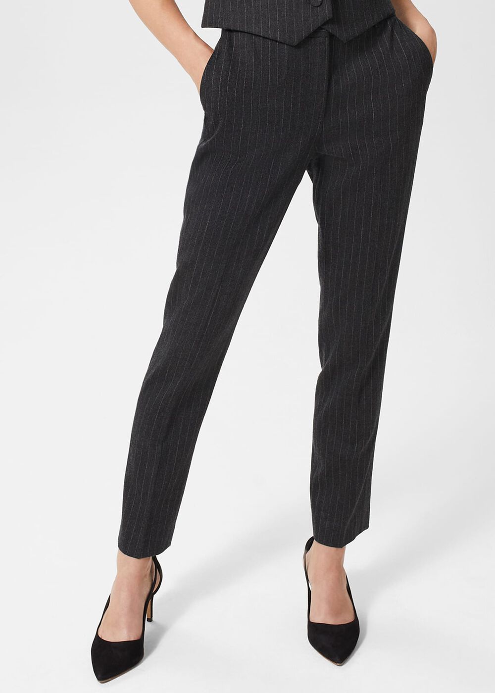 Chelsea Pants, Charcoal Ivory, hi-res