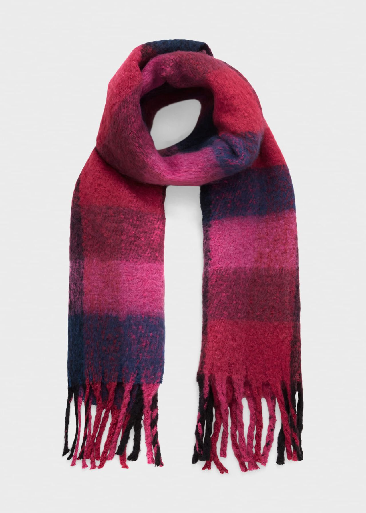 Catherine Scarf, Plum Pink Multi, hi-res