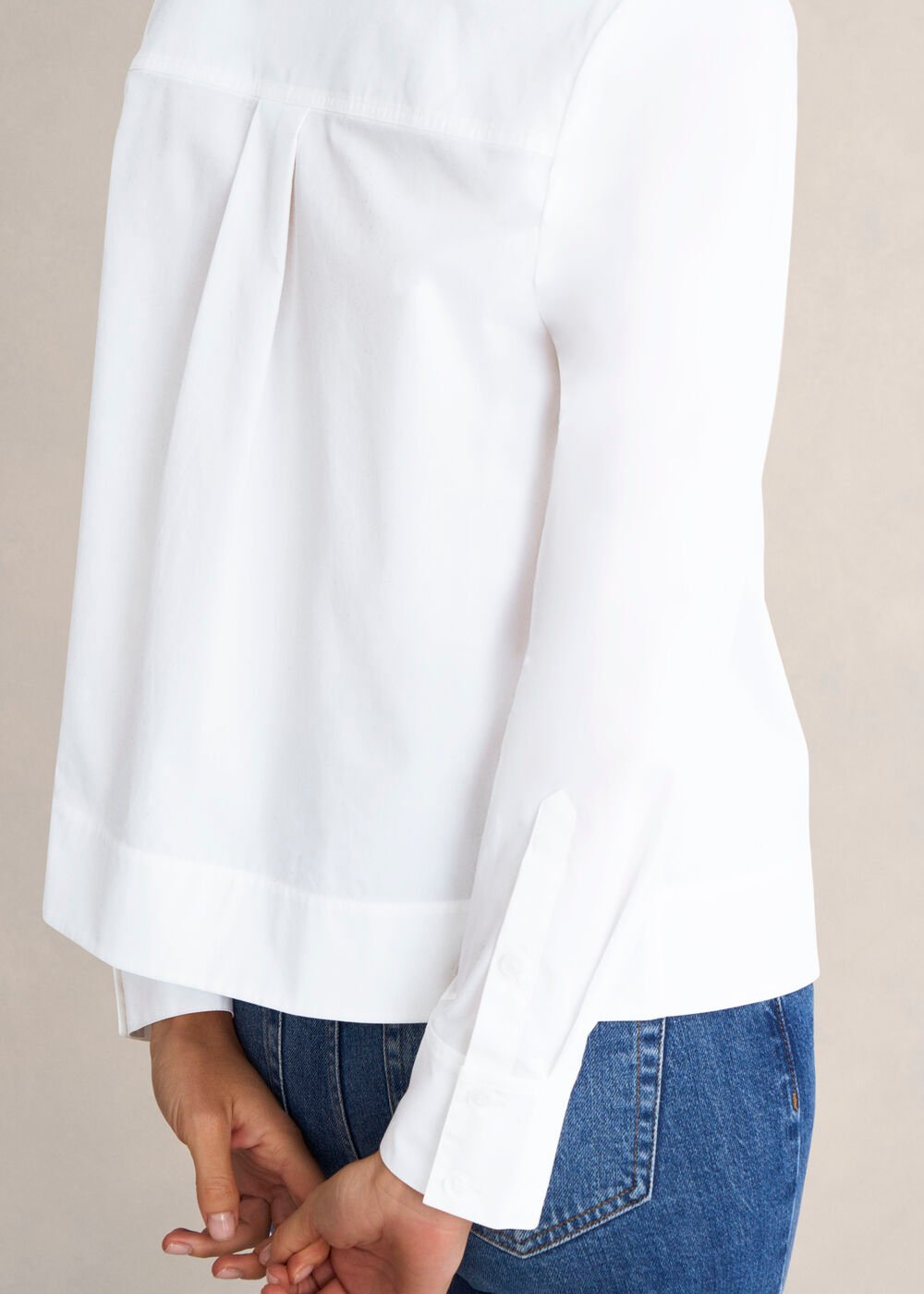 Andie Shirt, White, hi-res