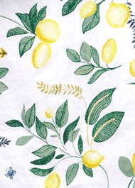 Jaci Linen Dress, White Multi, hi-res