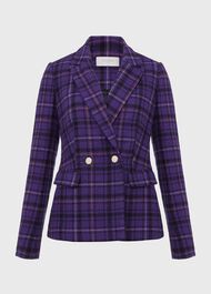 Emberley Wool Jacket, Purple Multi, hi-res