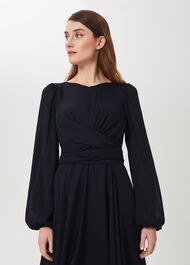 Sadie Dress, Navy, hi-res