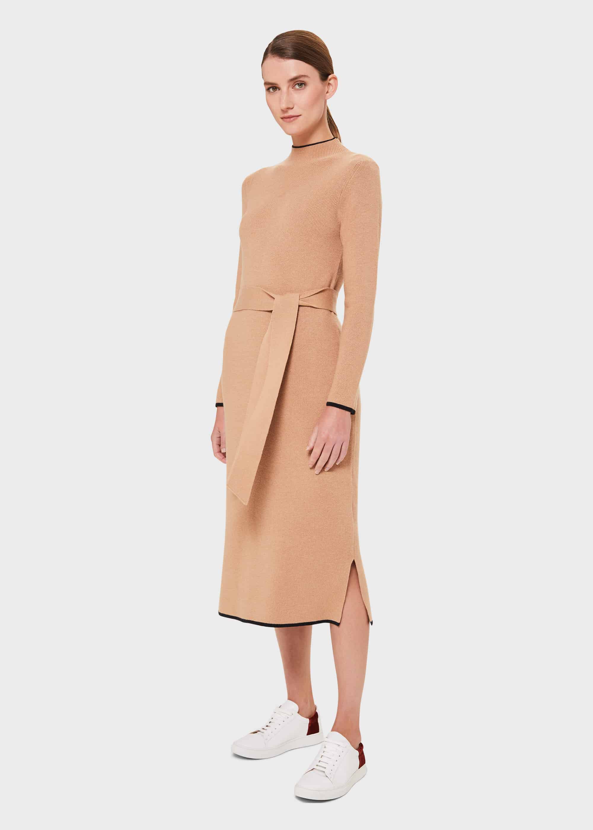 Knitted camel dress Clearance