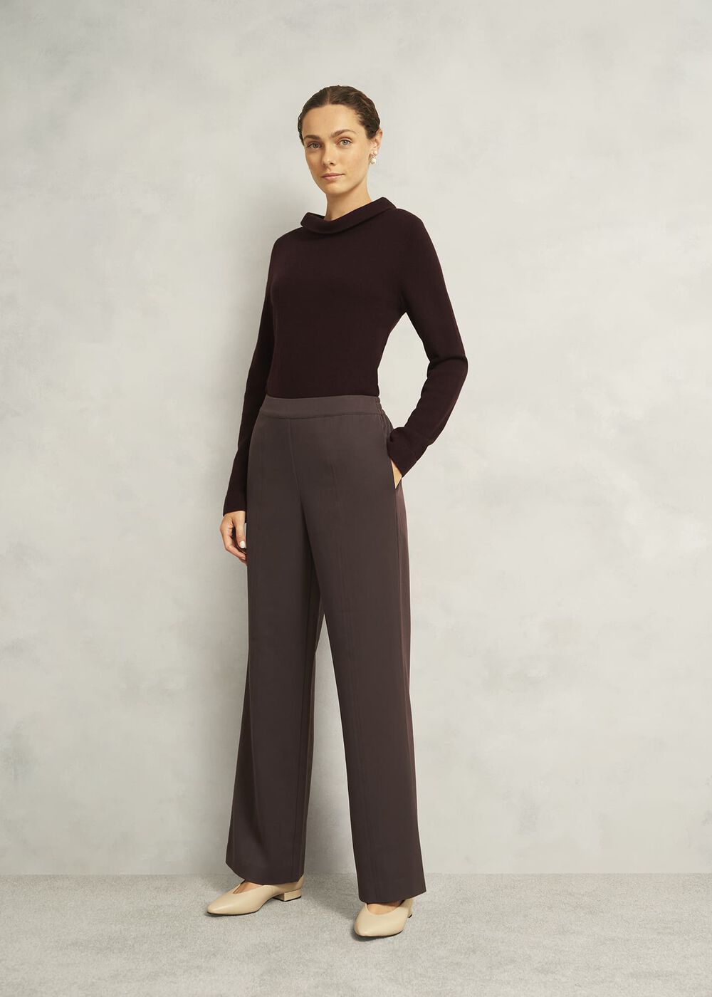 Marina Pants, Deep Brown, hi-res