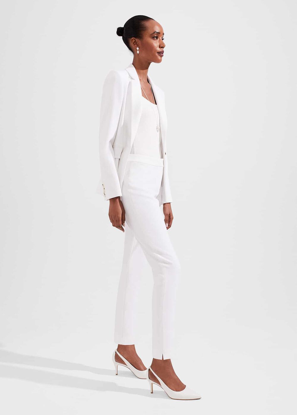 Kaia Trousers, Fresh Ivory, hi-res