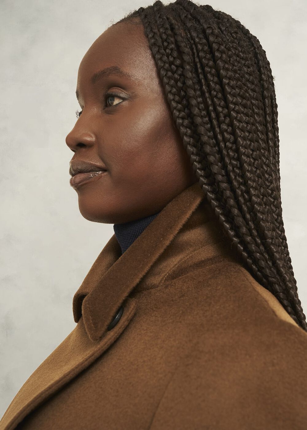 Livia Wool Coat, Vicuna, hi-res